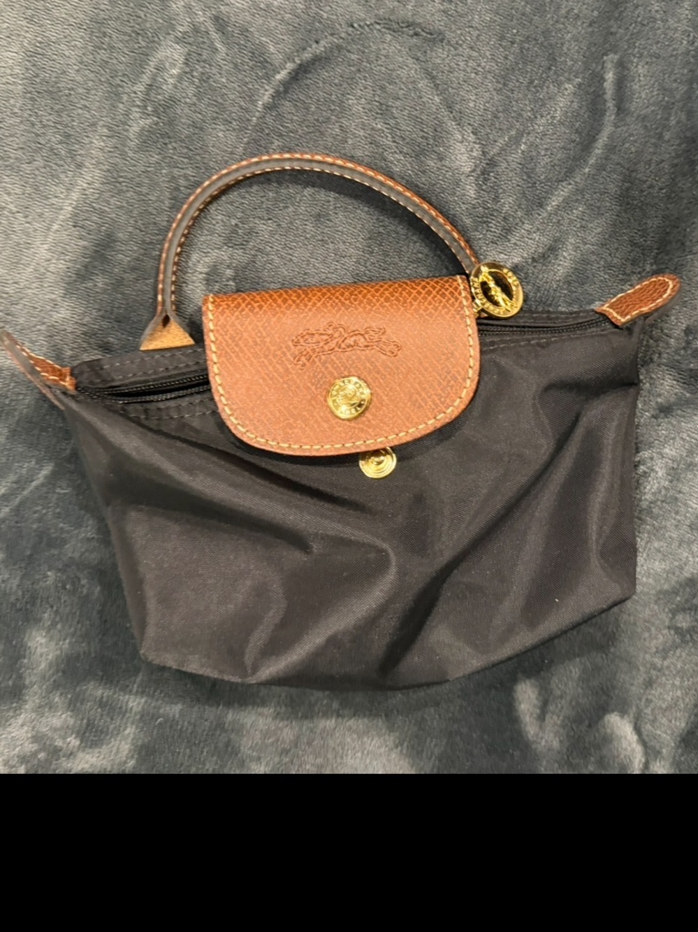 Longchamp le pliage original pouch with handle